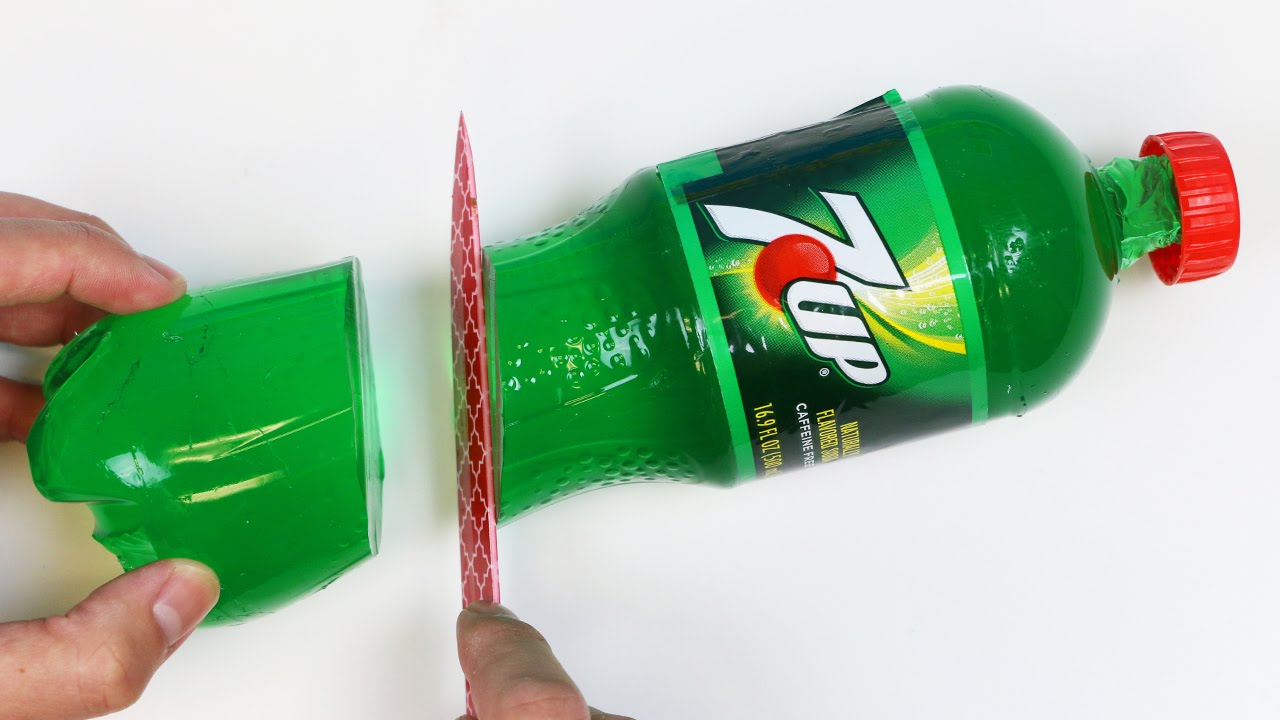 How to Make 7 Up GUMMY BOTTLE!