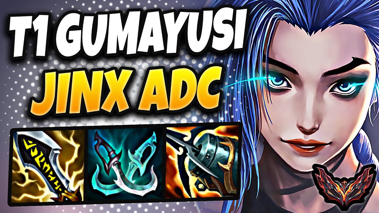 T1 Gumayusi Jinx vs Caitlyn [ ADC ] Korea Grandmaster