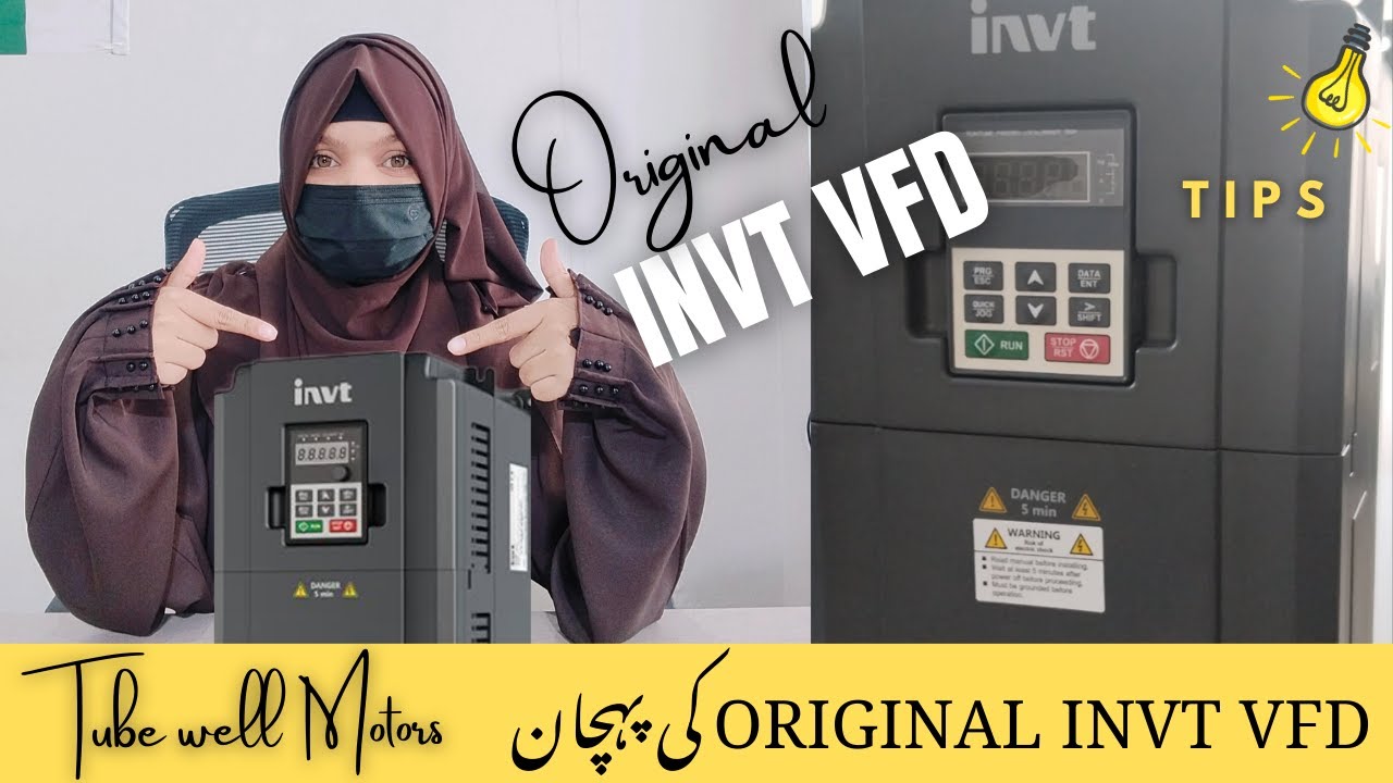 Original Invt VFD ki pehchan | Solar Tubewell motors | 1 year Warranty #invt #vfd #solarsystem #fry
