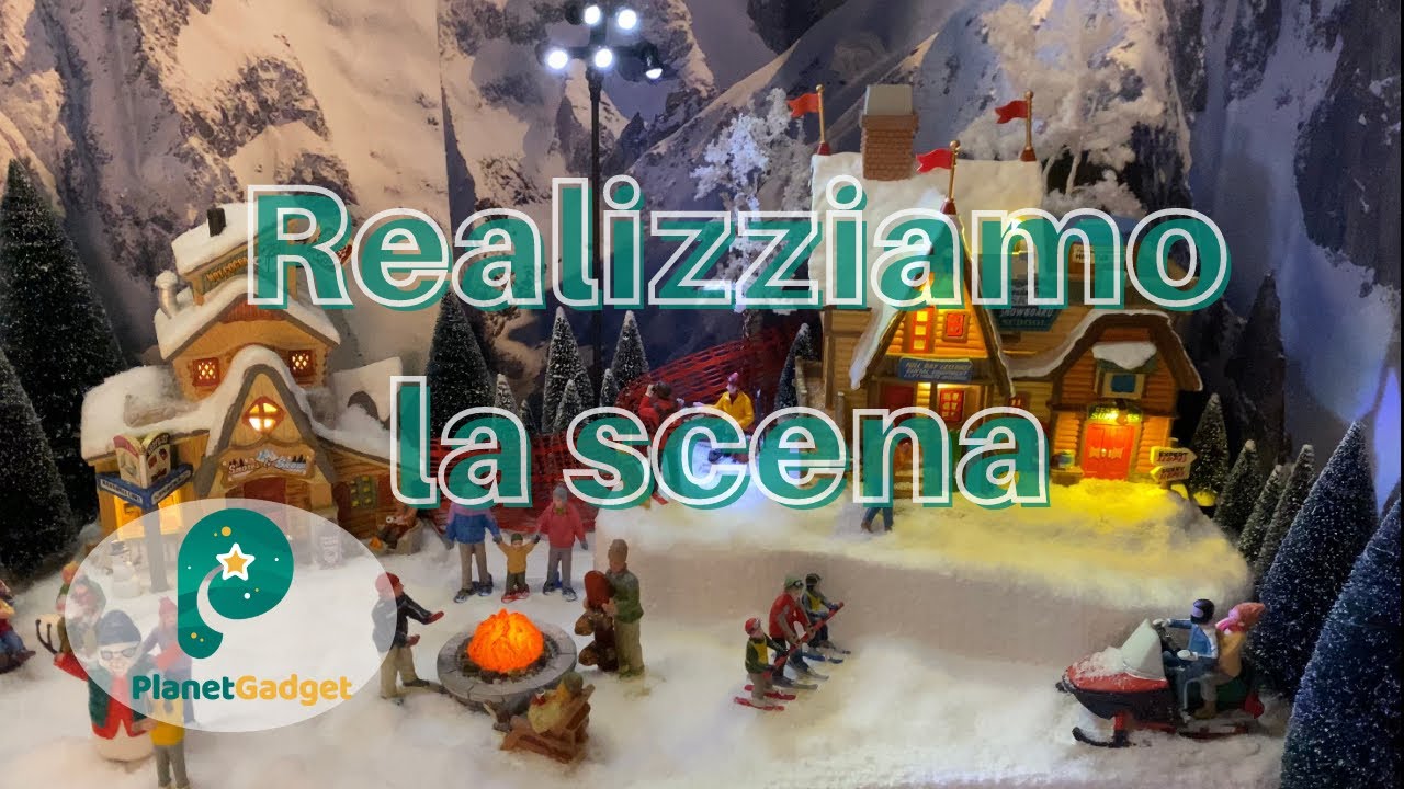 Realizziamo in 5 minuti un villaggio Lemax  | Collezione Vail Village | HD