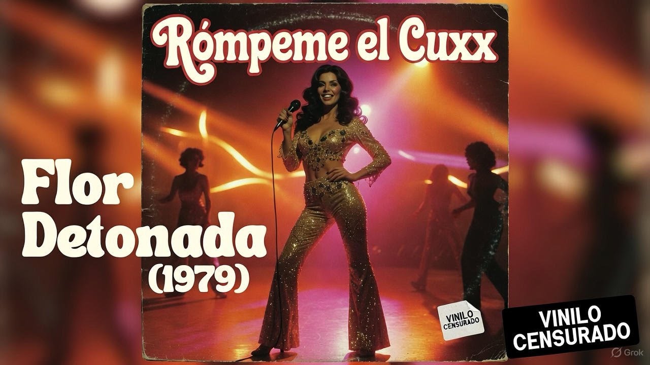 🔥ESTRENO MUNDIAL🔥 ROMPEME EL CUXX - Flor Detonada (1979) | Vinilos Archivados