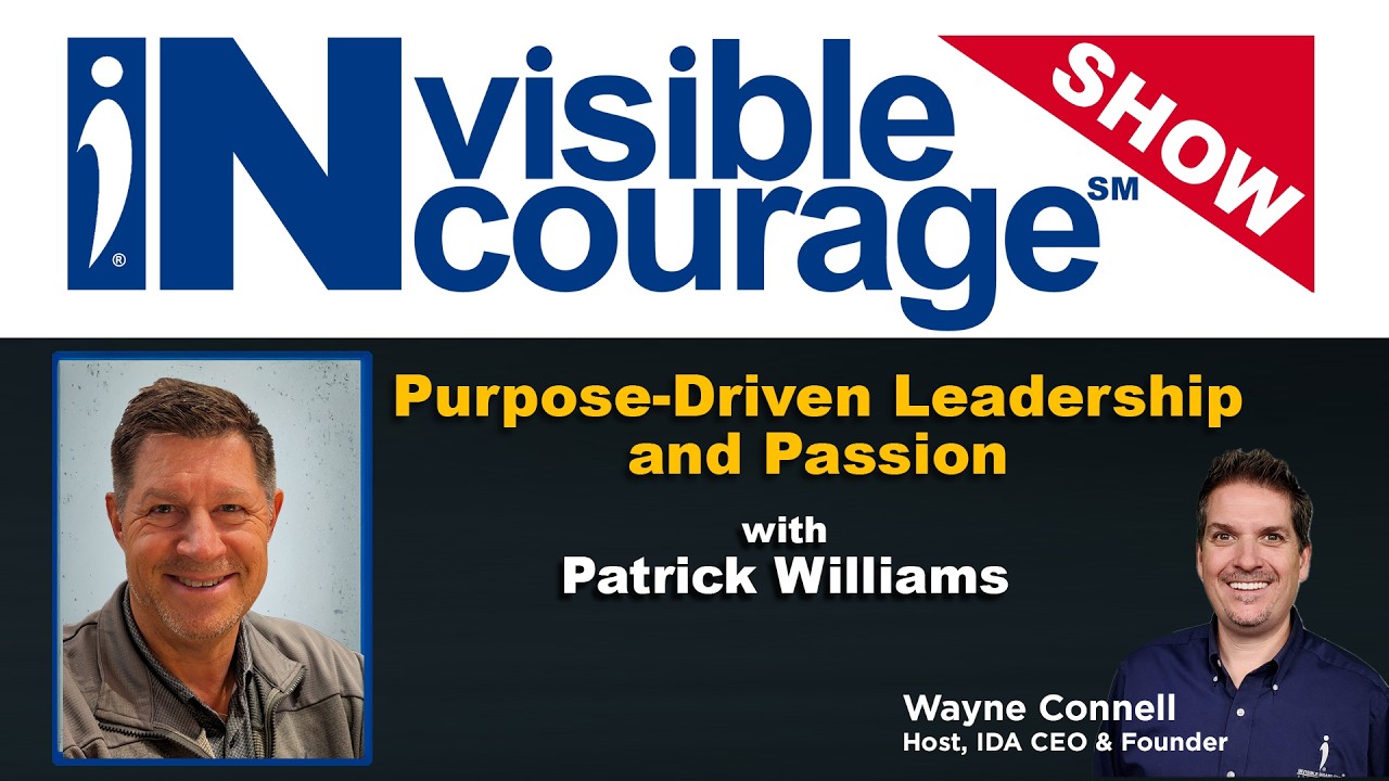 Patrick Williams | Purpose Driven Leader | InVisible InCourage | Invisible Disabilities Association