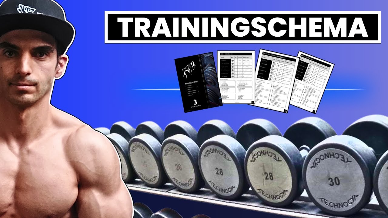 Krachttraining SCHEMA zelf maken! In 5 stappen een trainingsschema op maat voor spieropbouw.