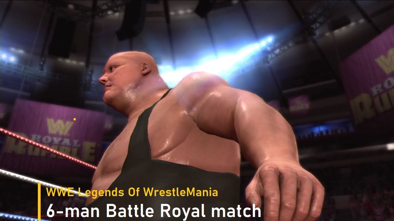 WWE Legends Of WrestleMania | 6-man Battle Royal match