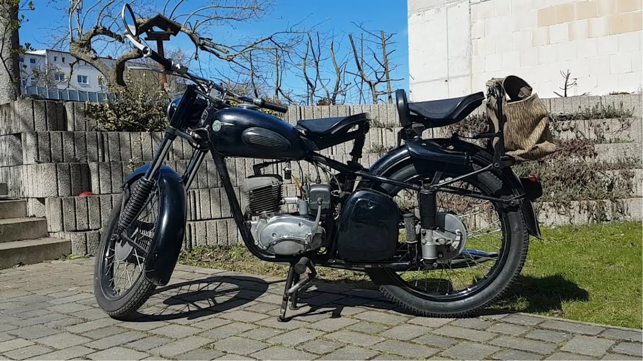 MZ RT 125 / 3 erster Start nach VAPE - Umbau und Restarbeiten