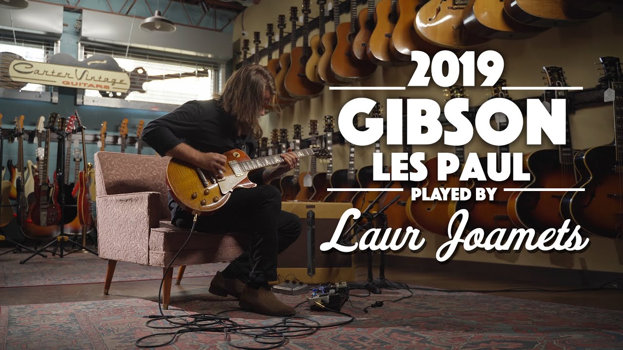 2019 Gibson R9 Murphy Lab Les Paul Prototype played by Laur Joamets