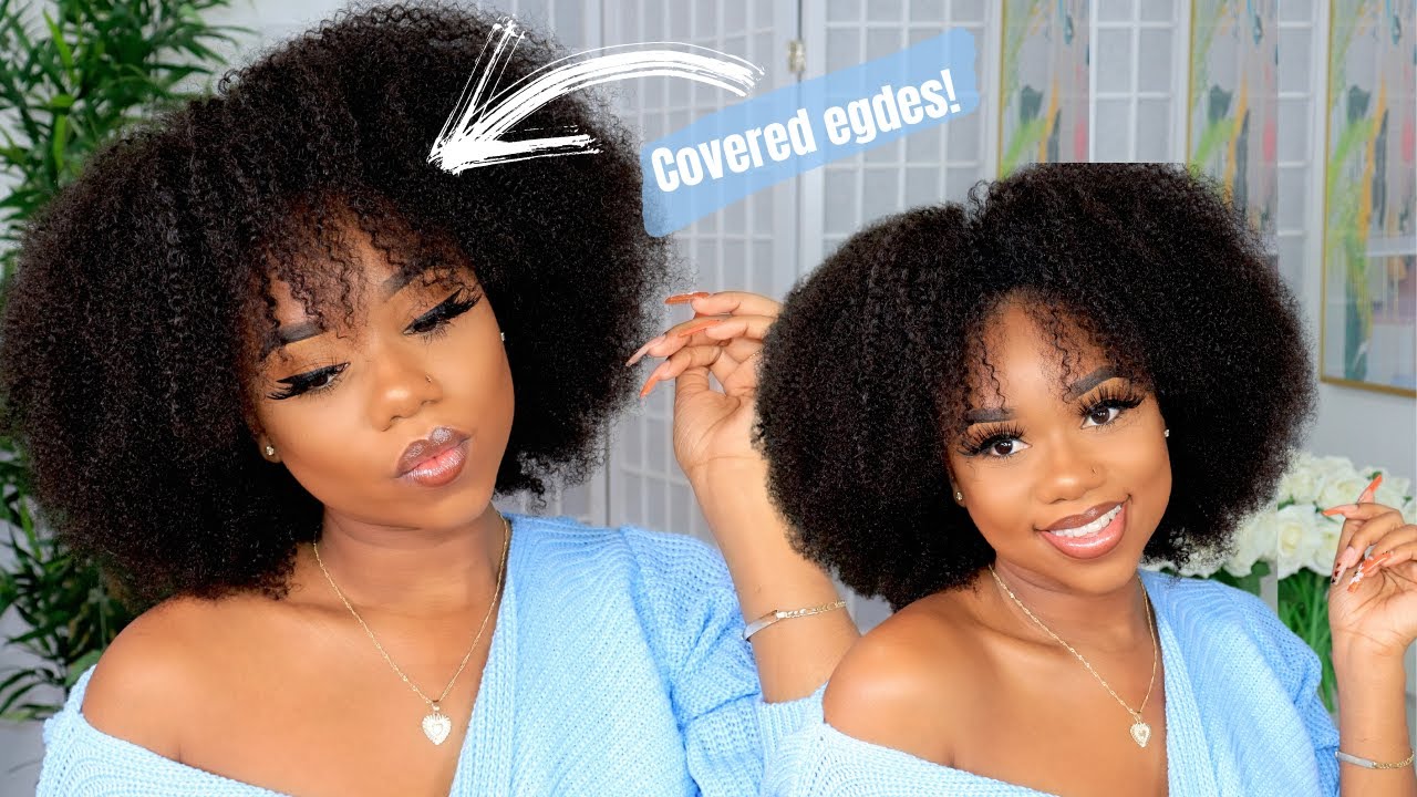 PROTECTIVE STYLE THAT COVERS THINNING EDGES! Wear a Headband Wig With CONFIDENCE! | MyFirstWig