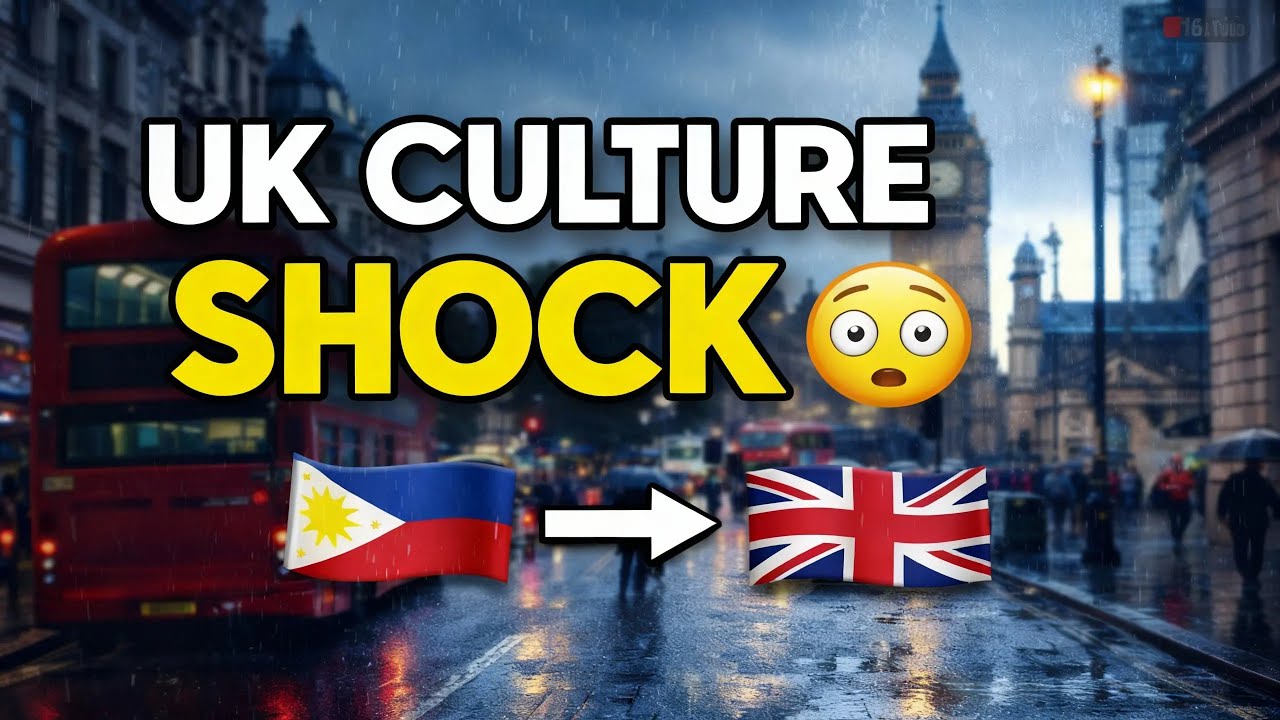 UK Culture Shock – From Philippines to the UK 🇵🇭🇬🇧