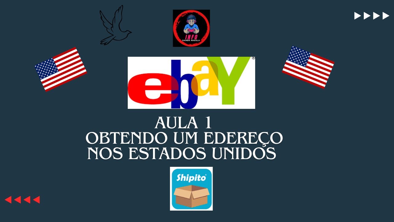 Como importar no ebay, Aula 1, obtendo endereço Americano