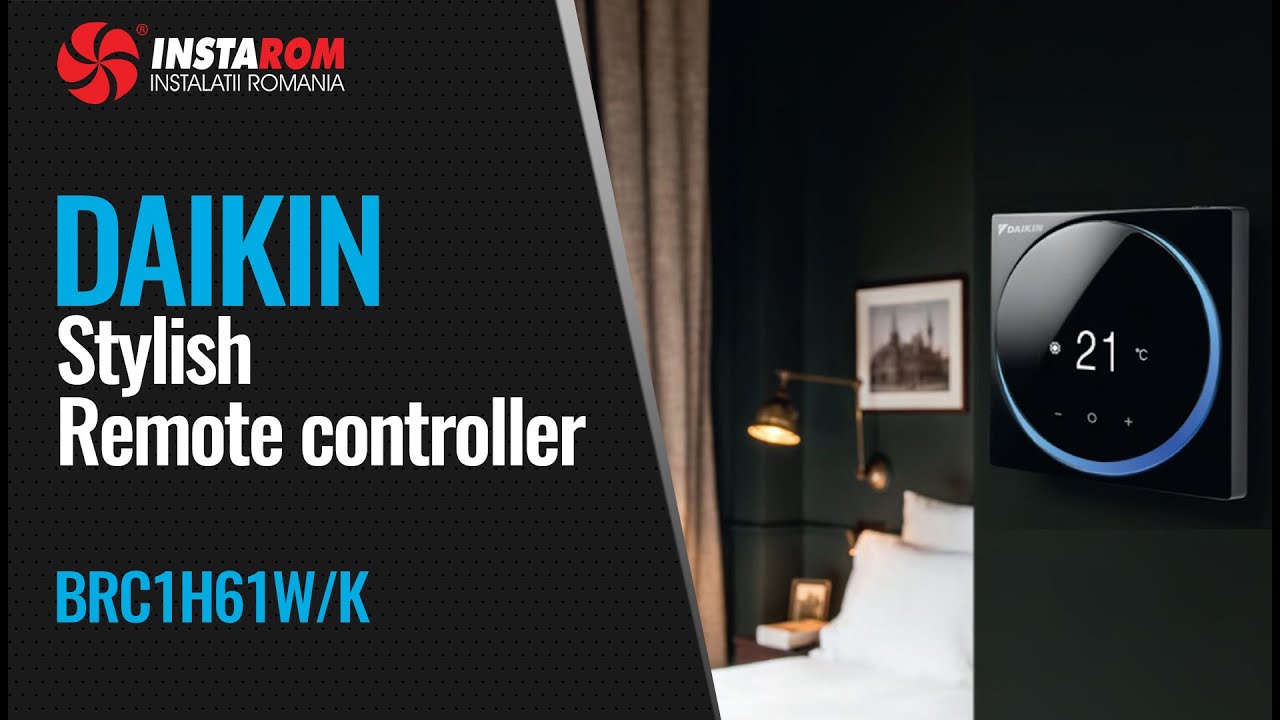 Daikin Stylish remote controller | BRC1H61W/K