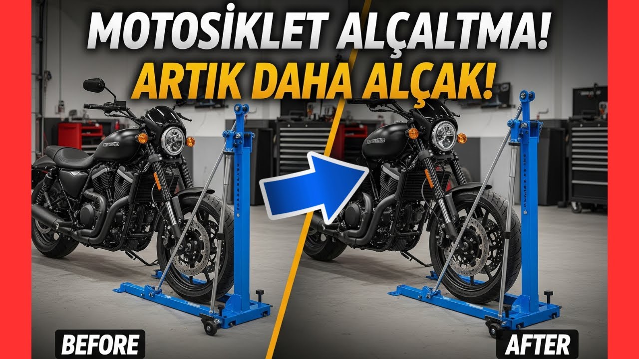 Motosiklet Alçaltma Operasyonu | Fabrika Ayarlarına Müdahale