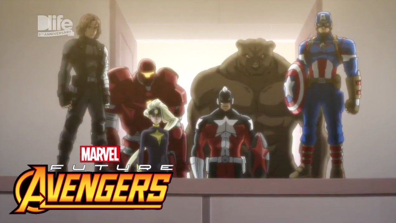 The Avengers & The Winter Guard against General Brushov's forces | Marvel Future Avengers [ENG DUB]