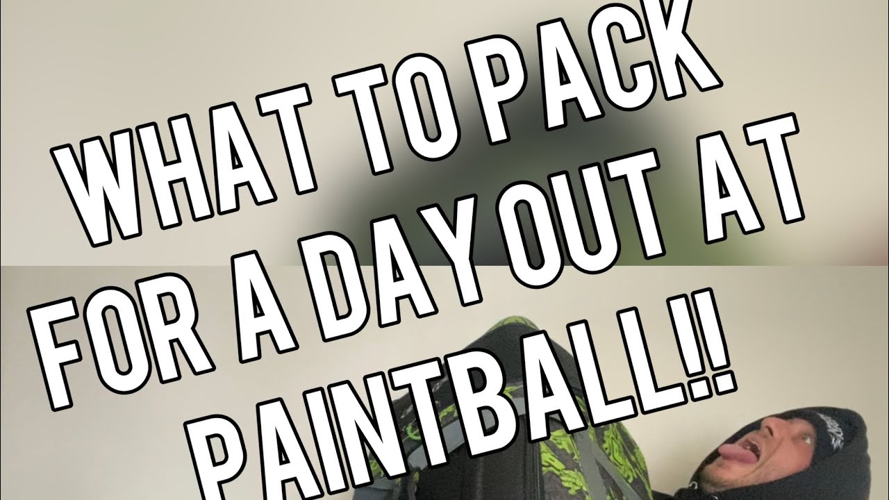 Paintball Essentials: What do you need in your bag??