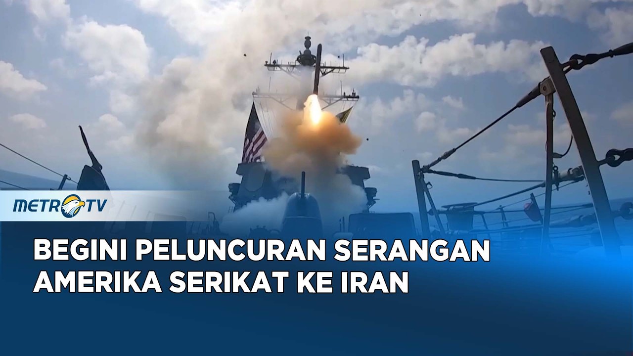 DETIK-DETIK PELUNCURAN RUDAL AMERIKA SERIKAT KE IRAN