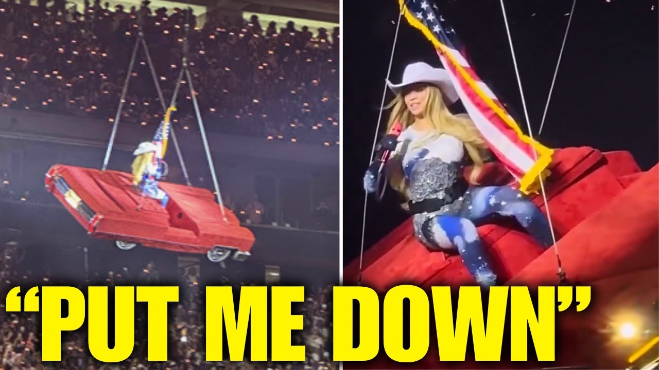 Beyonc&eacute;&rsquo;s Flying Car MALFUNCTIONS Live On Stage