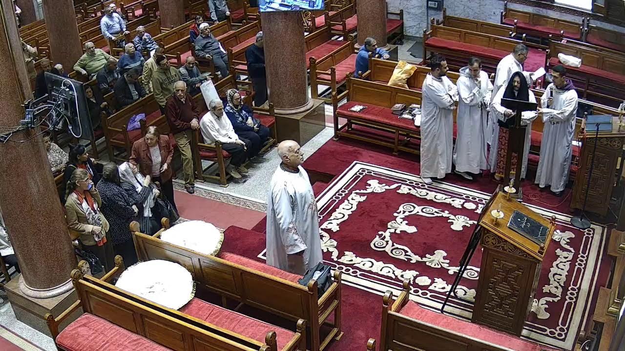 صلاة القداس الالهي  يوم الاثنين  9 - 2 - 2026