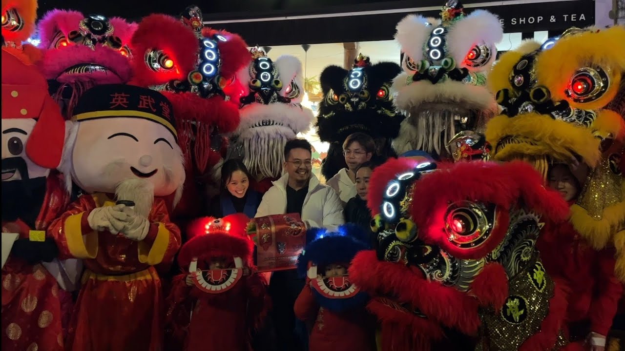 Lion Dance Franco Asiatique 英武堂 (LDFA) - Nouvel An Chinois 2023 - BETEA et L'HOMMAGE