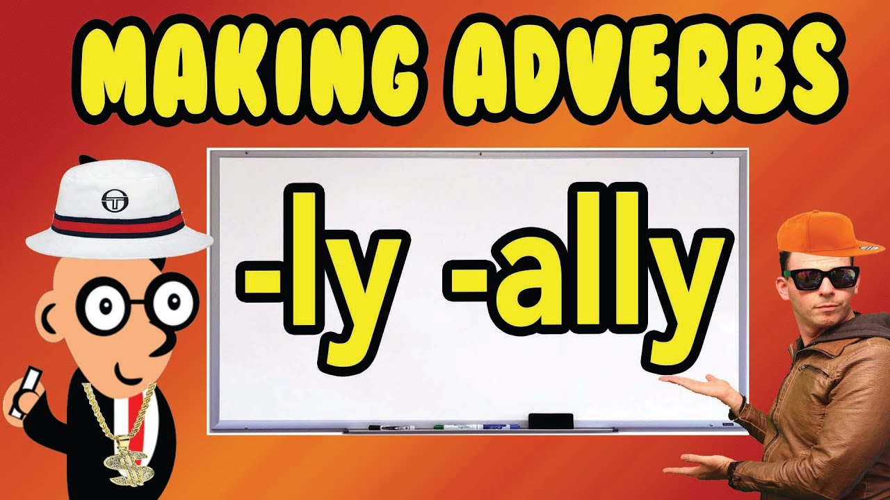 Making Adverbs With Words That End In 'ic'. Spelling Rule Lesson. 