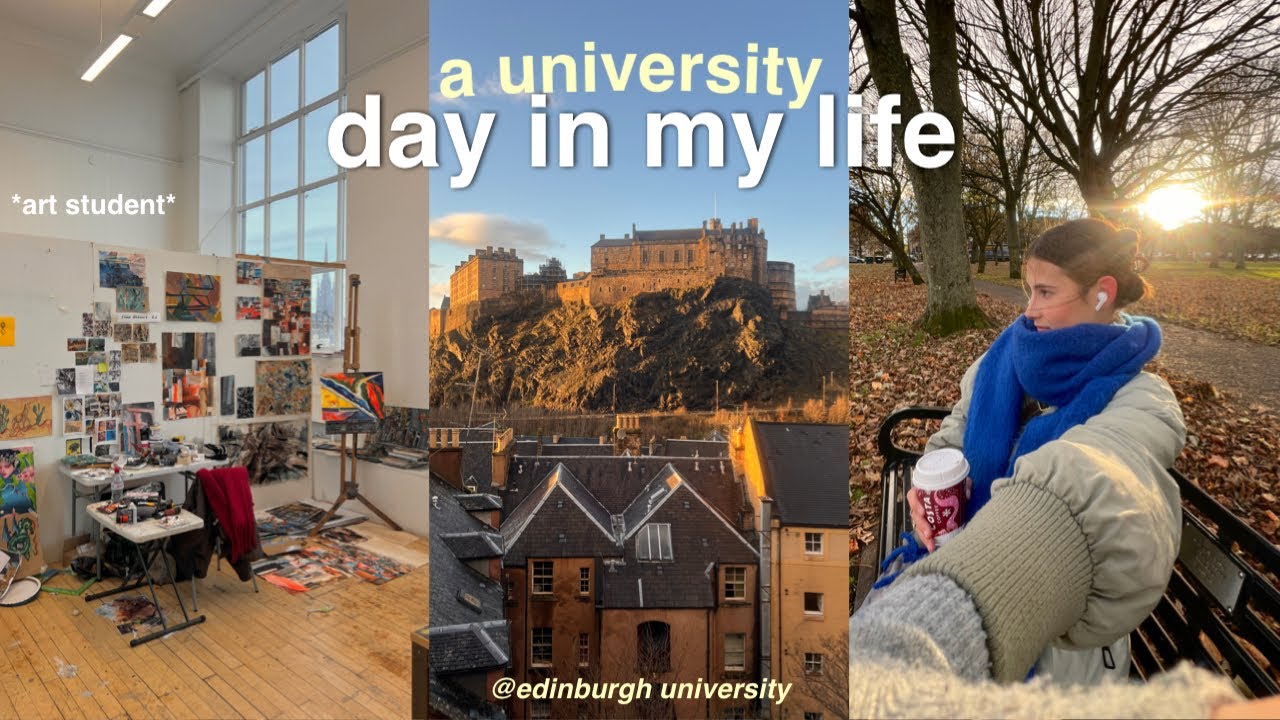 day in my life at edinburgh university | productive