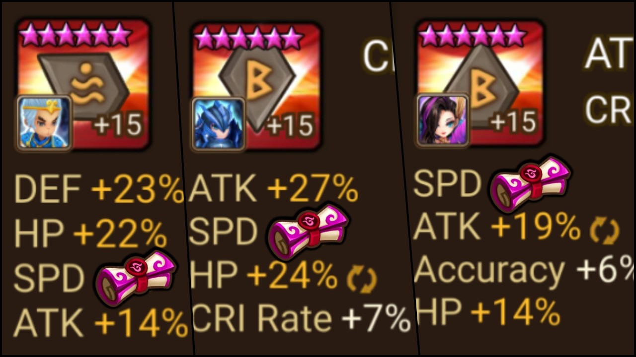 Leaking All My Best Runes In Summoners War