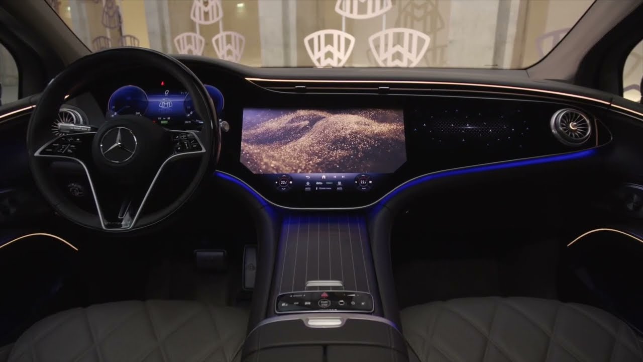 Mercedes-Maybach EQS SUV Infotainment System