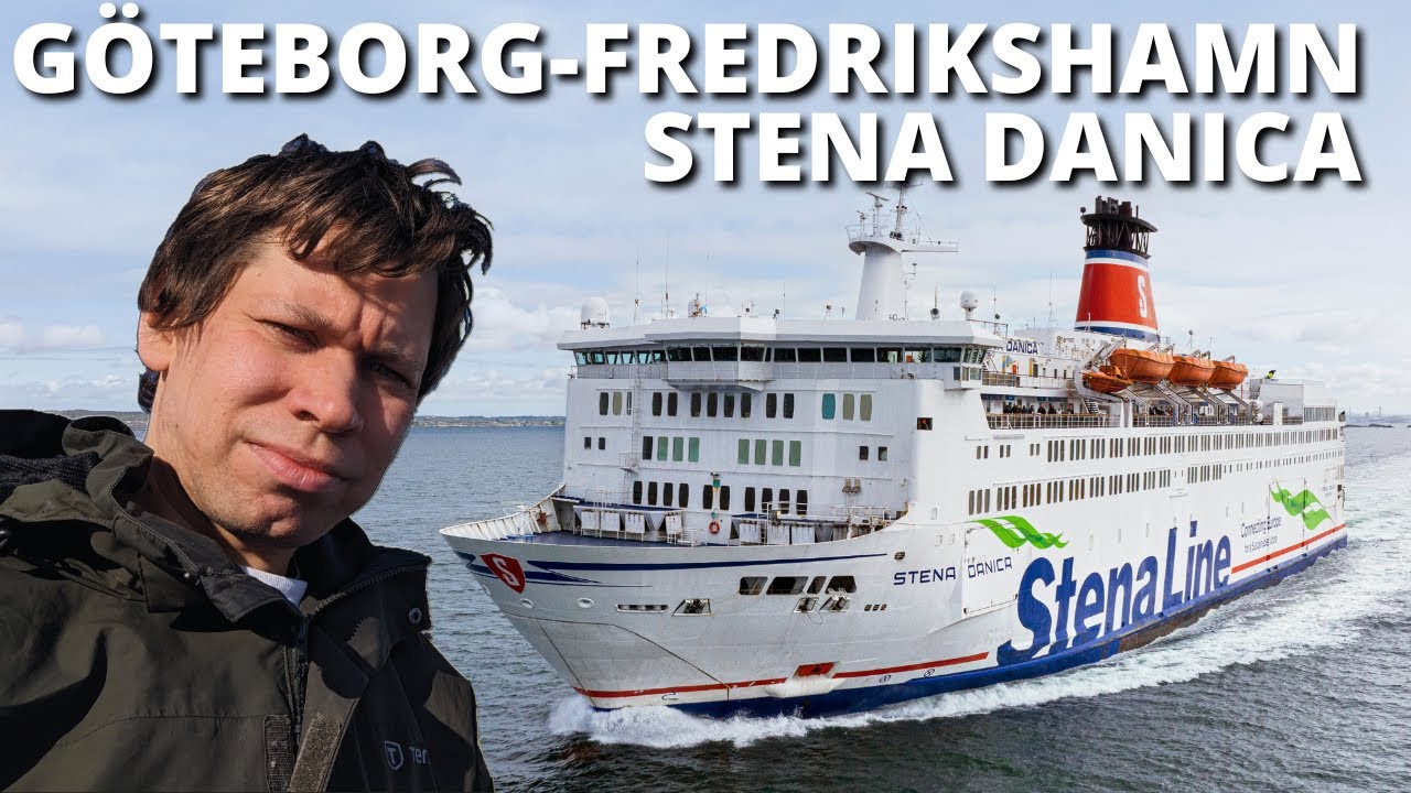 Följ med mig på en kryssning med Stena Danica till Fredrikshamn - Stena Line #4K