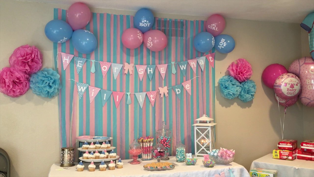 Cutest Gender Reveal Party EVER!!!!