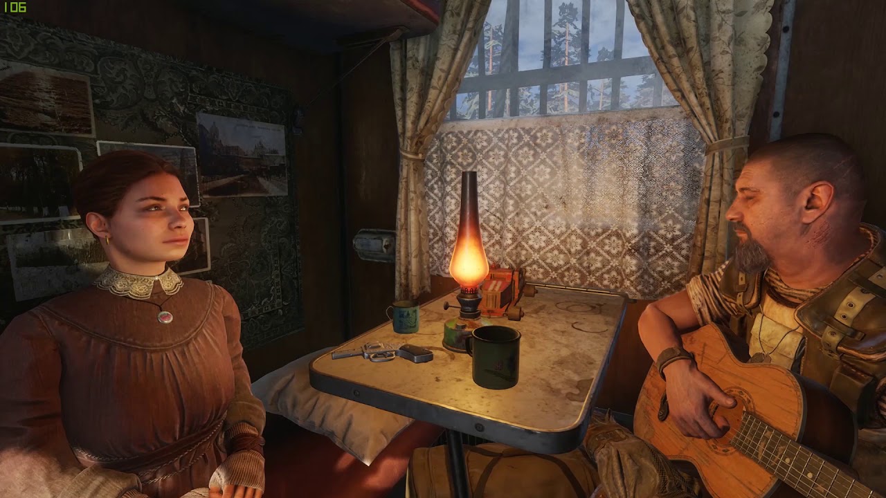 Metro Exodus  - Artyom and Stepan acoustic guitar duo.