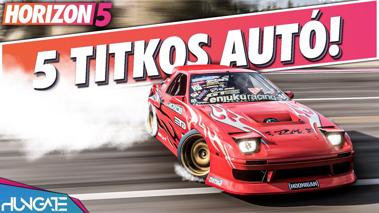 5 TITKOS AUTÓ A FORZA HORIZON 5-BEN!