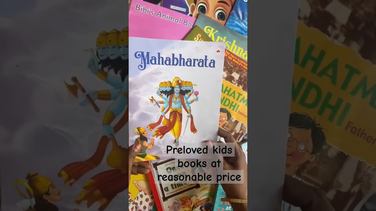 Mahabharata for kids - illustrated books for kids - Rs. 35/-