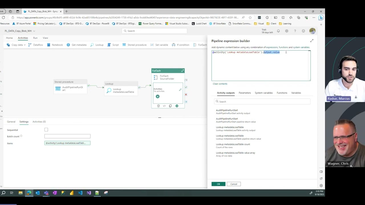Fabric Metadata Pipeline Finish