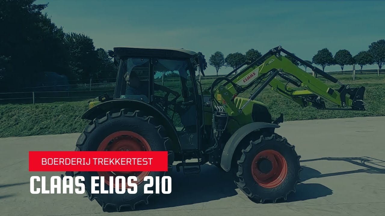 Boerderij-trekkertest: Claas Elios 210