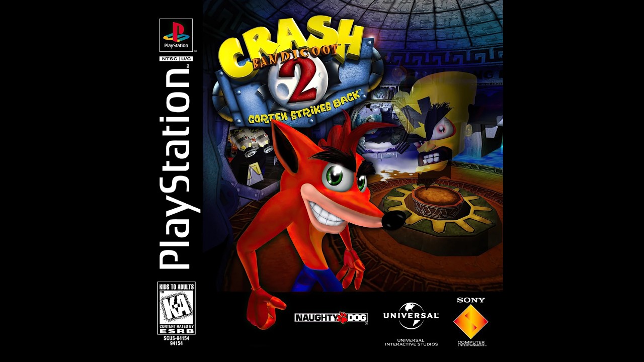 Playstation 1 - Crash Bandicoot 2: Cortex Strikes Back (1-й стрим)