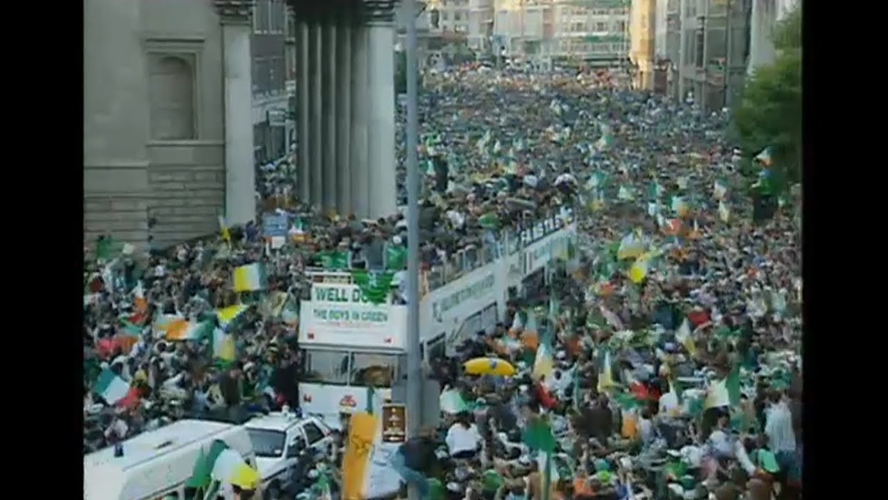 RTÉ - Italia '90 Team Homecoming (1/7/90)
