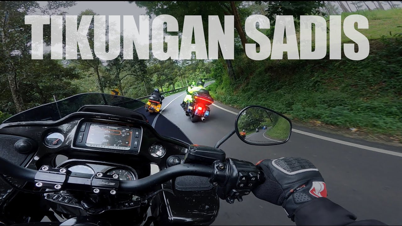 TOURING HARLEY lewat PUDJON - BATU MALANG !!!
