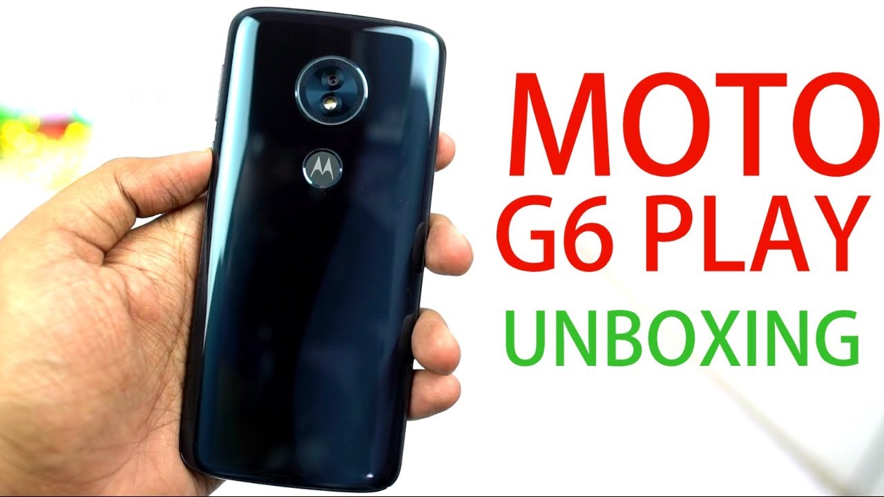 Moto G6 Play Unboxing, Dolby Audio, Speaker Test, Specs , Price and initial Impressions