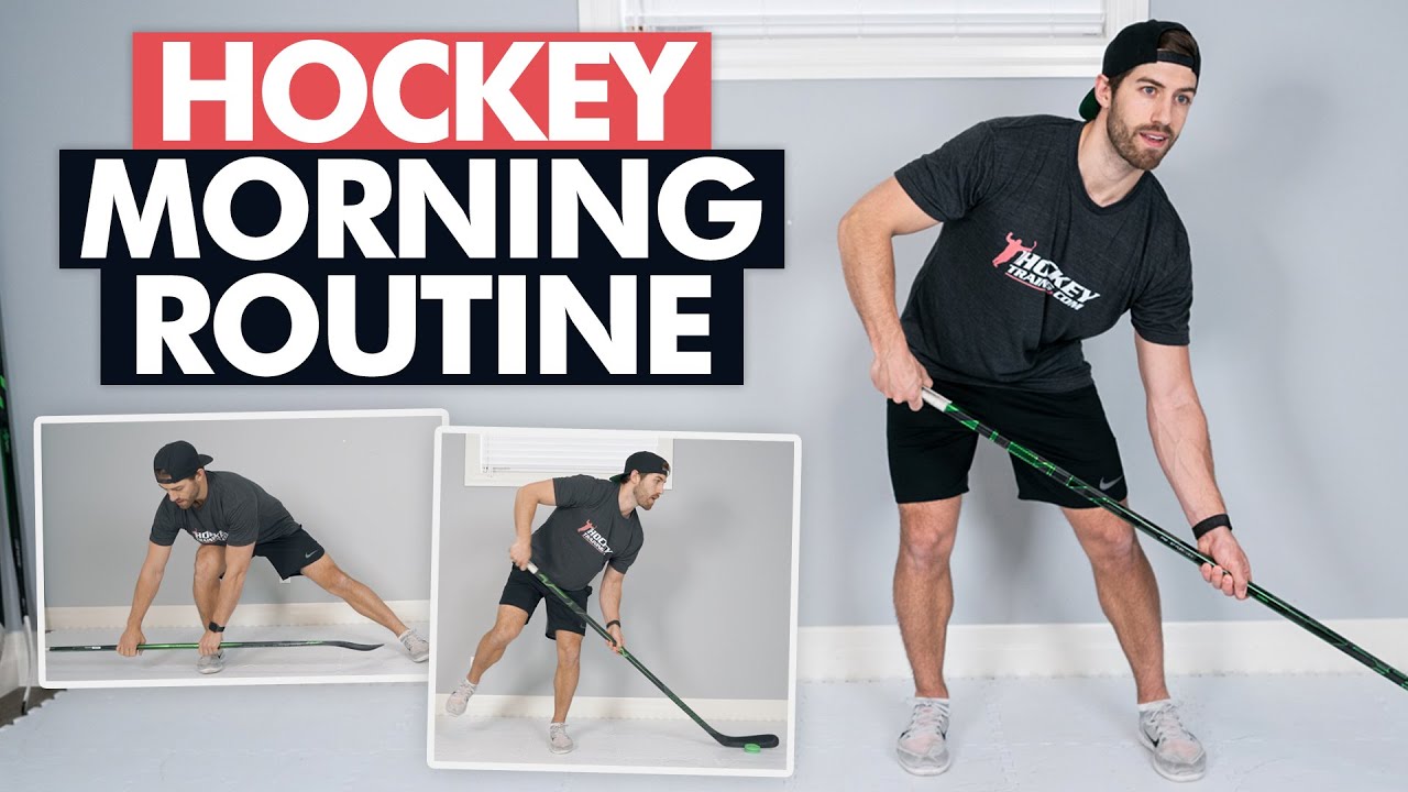 MY NEW HOCKEY MORNING ROUTINE 🏒