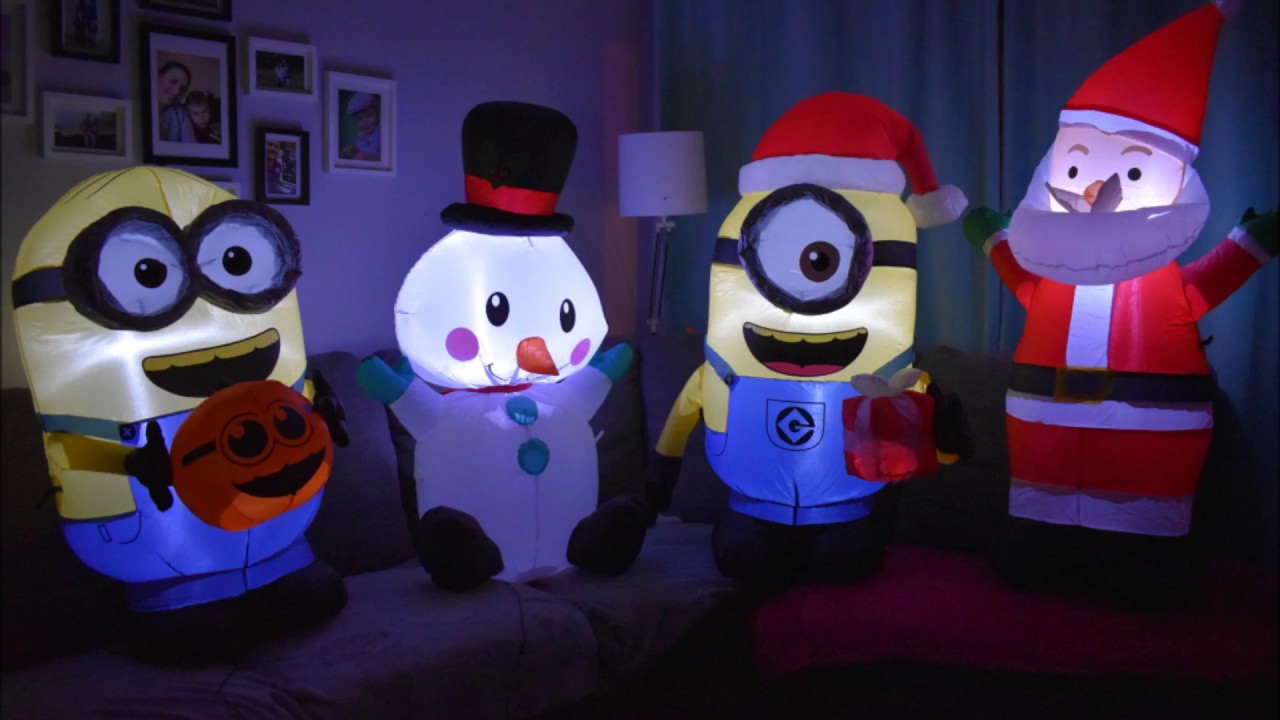 Airblown Santa Claus Inflatable Christmas 2017 - Unboxing plus EXTRA