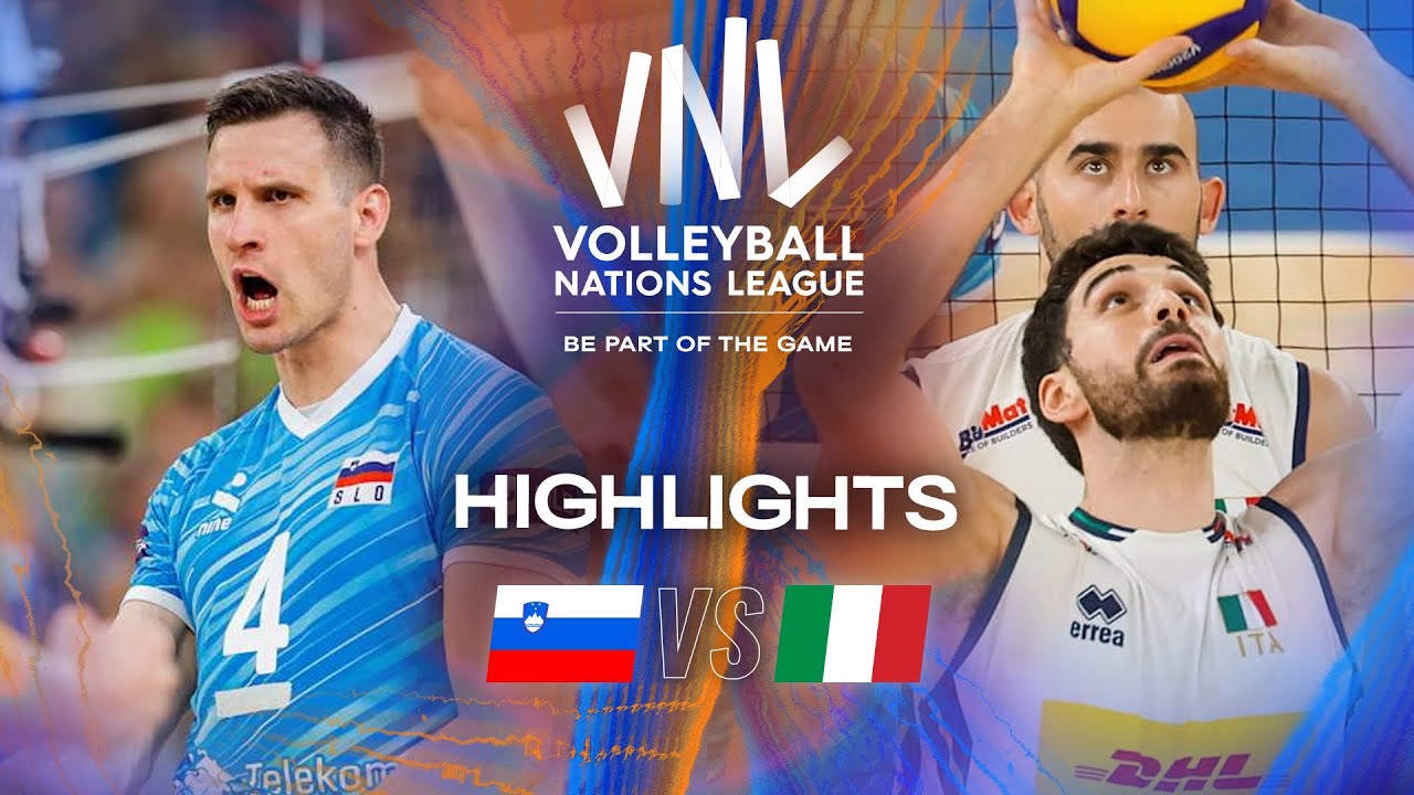 Slovenia 🇸🇮 vs. Italy 🇮🇹 - Highlights | Week 3 | Men's VNL 2025