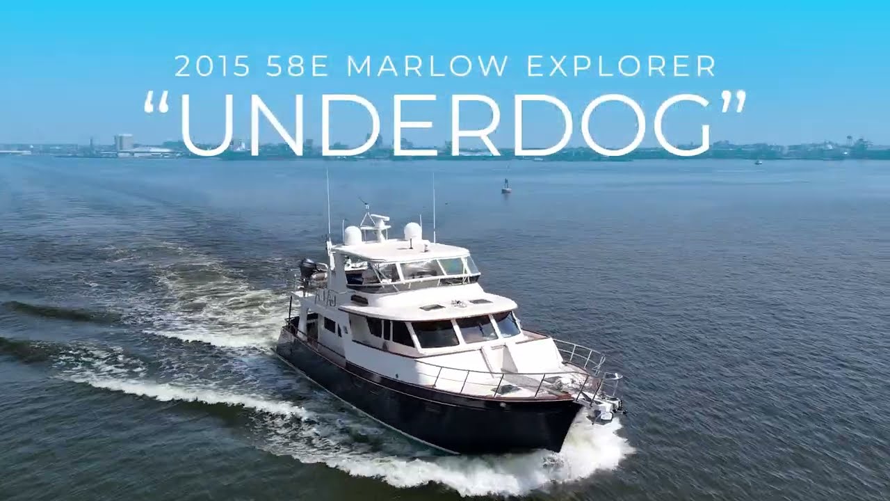SOLD- 2015 58E Marlow Explorer 