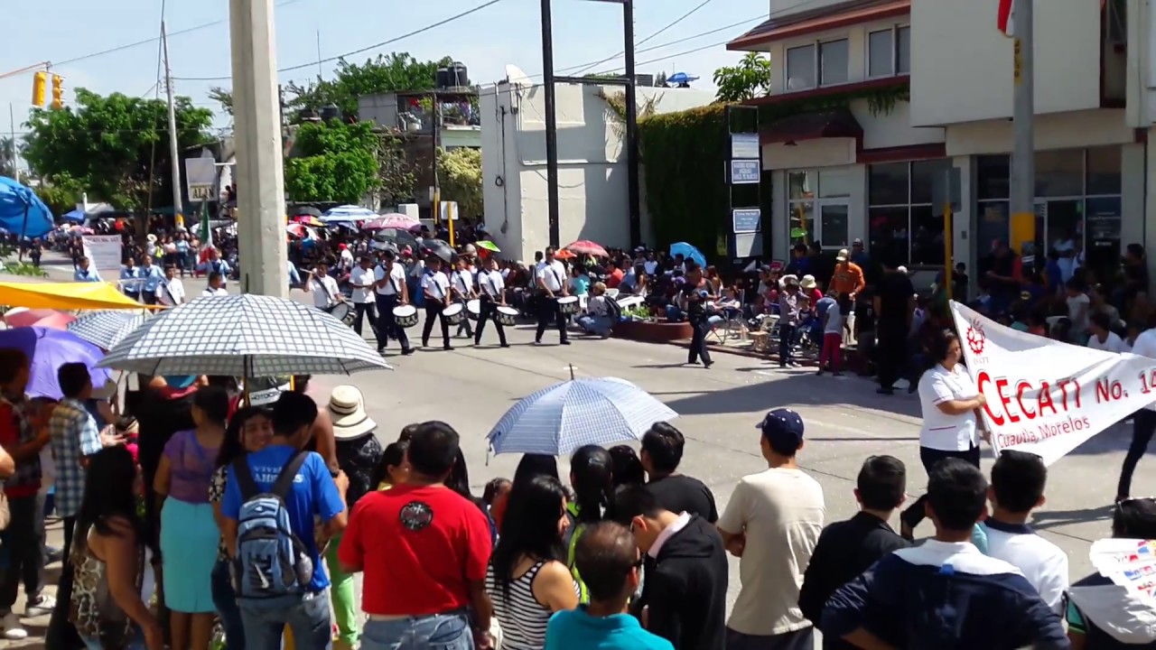 Cecaty 147 en el desfile de cuautla