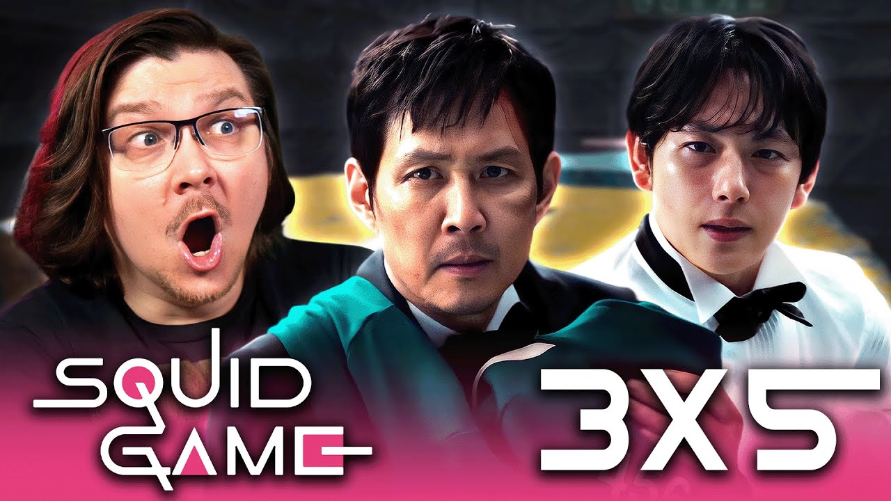 SQUID GAME 3x5 REACTION | ⭘△☐ | Final Season | 오징어게임