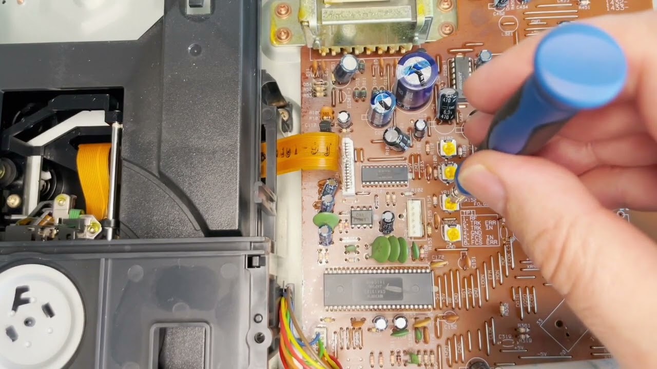 Pioneer CD Player lens focus fix (PD-6700)