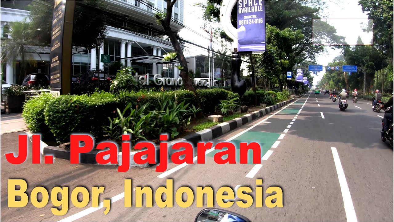 Jl. Raya Pajajaran Bogor, Indonesia. (Full Jambu 2 Plaza to Lippo Plaza)