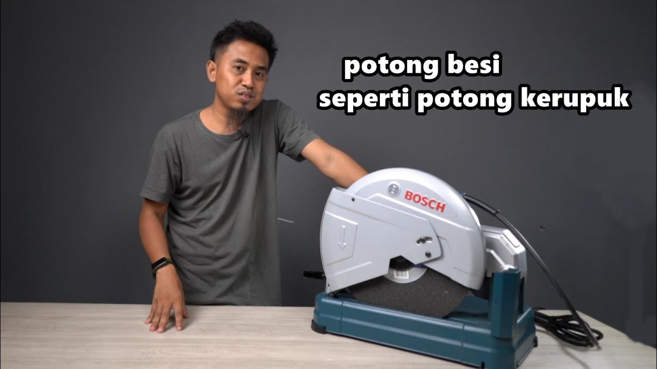 yang ini beda!! - tes dan review mesin potong metal BOSCH GCO 14-24 CUT OFF SAW / CHOP SAW 14
