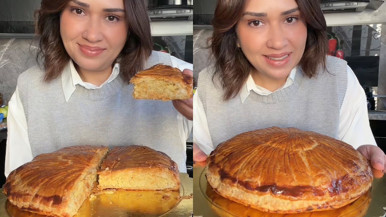 Recette galette des rois حلوة الملوك ￼