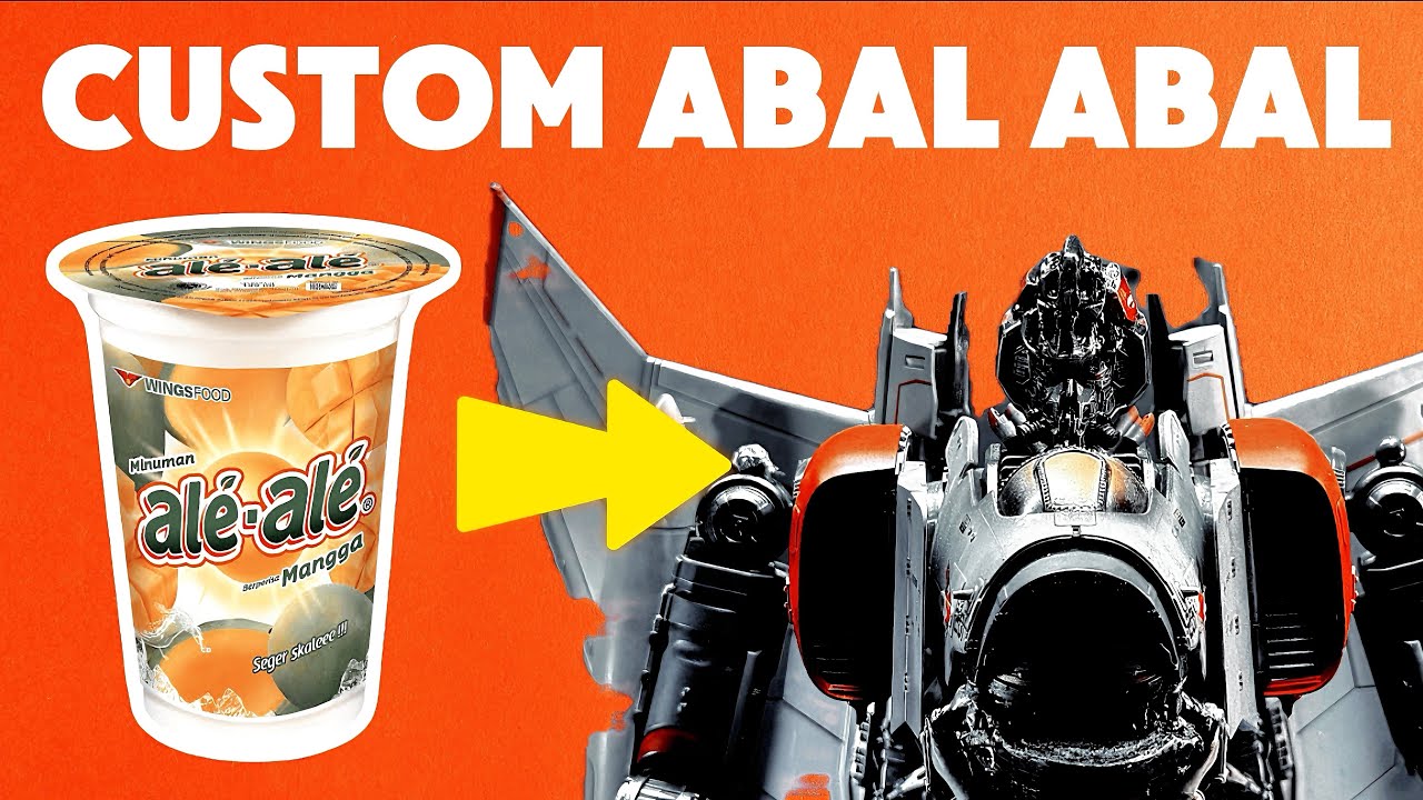 Bikin TRANSFORMERS BLITZWING pake CUP 😱😱😱😱