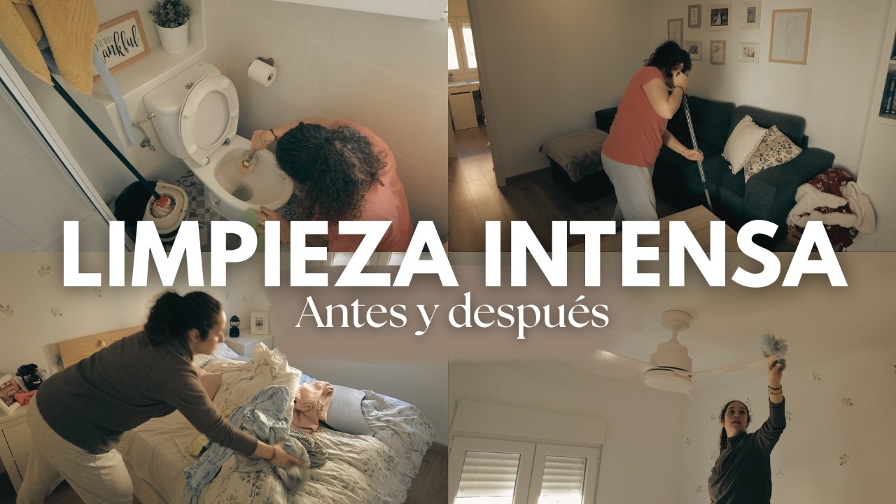 SÁBADO DE LIMPIEZA PROFUNDA 🧼 Baños con mucha cal + cambio de sábanas