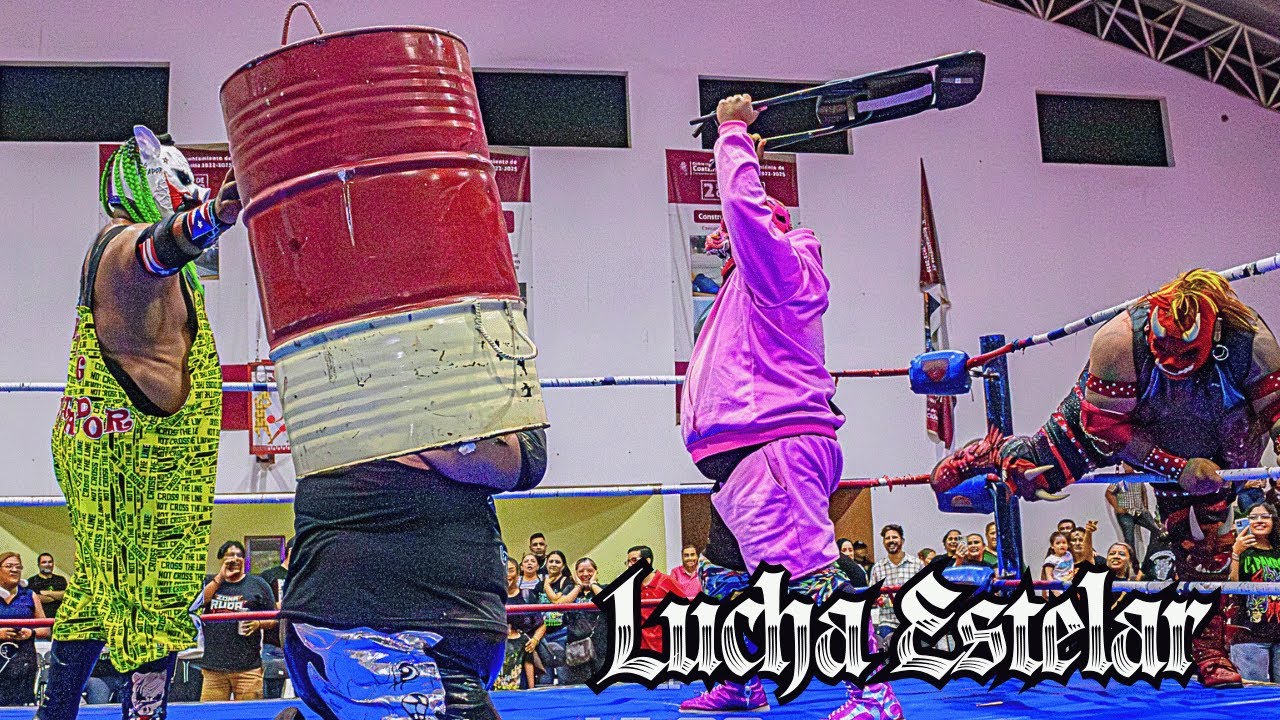 LUCHA ESTELAR PUERQUIZA EXTREMA VS RHINOS CRASH SABADO 9 DE AGOSTO 2025