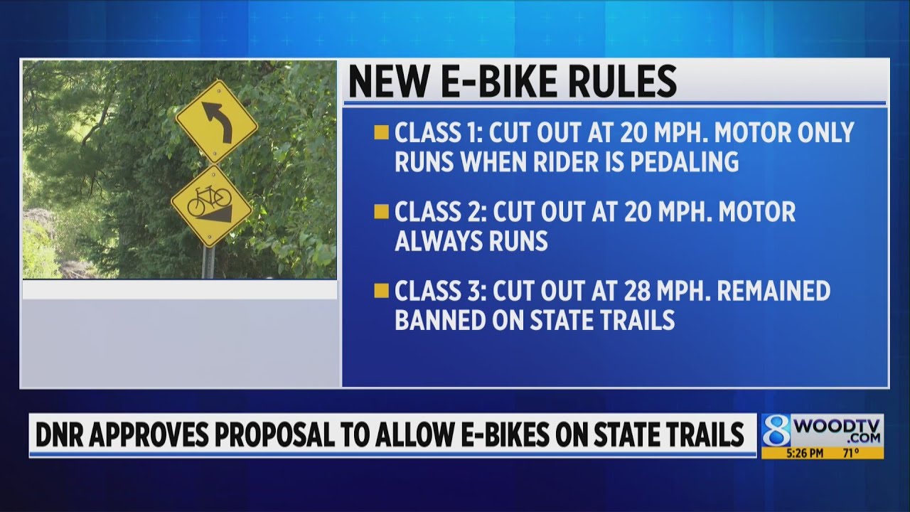 DNR approves proposal to allow e-bikes on state-owned trails
